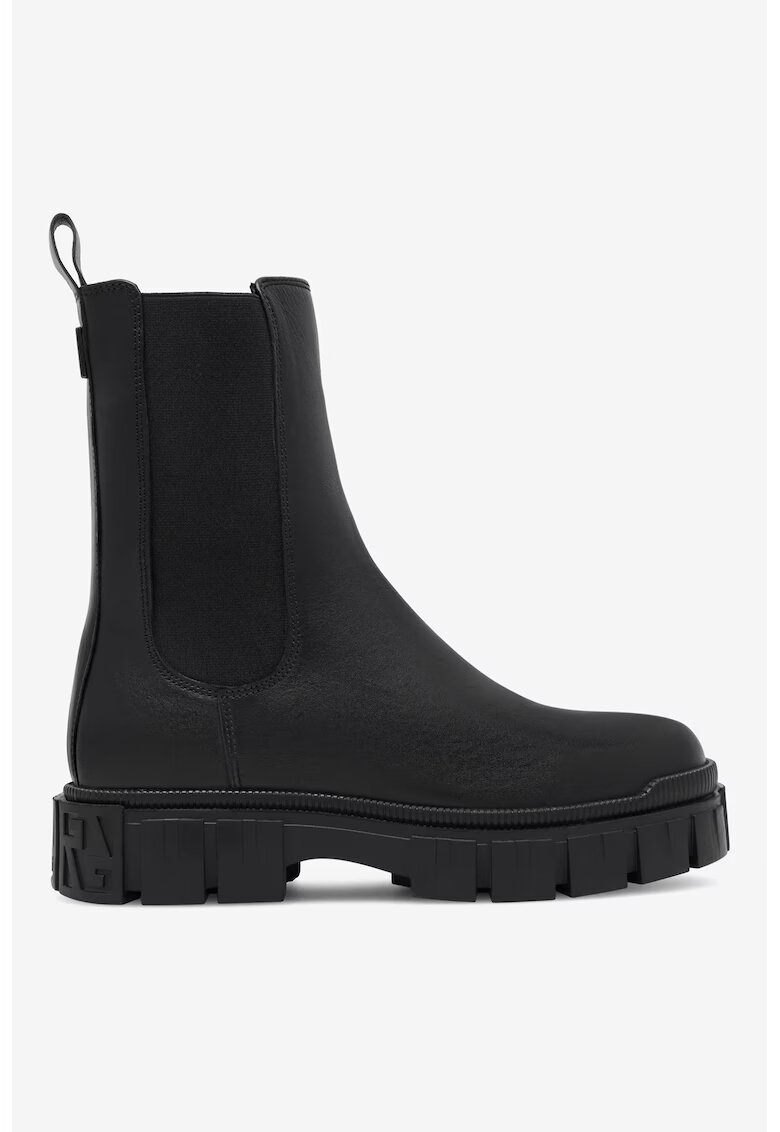 Gino Rossi Ghete dama 5905588012931 - Piele naturala - Negru - Negru