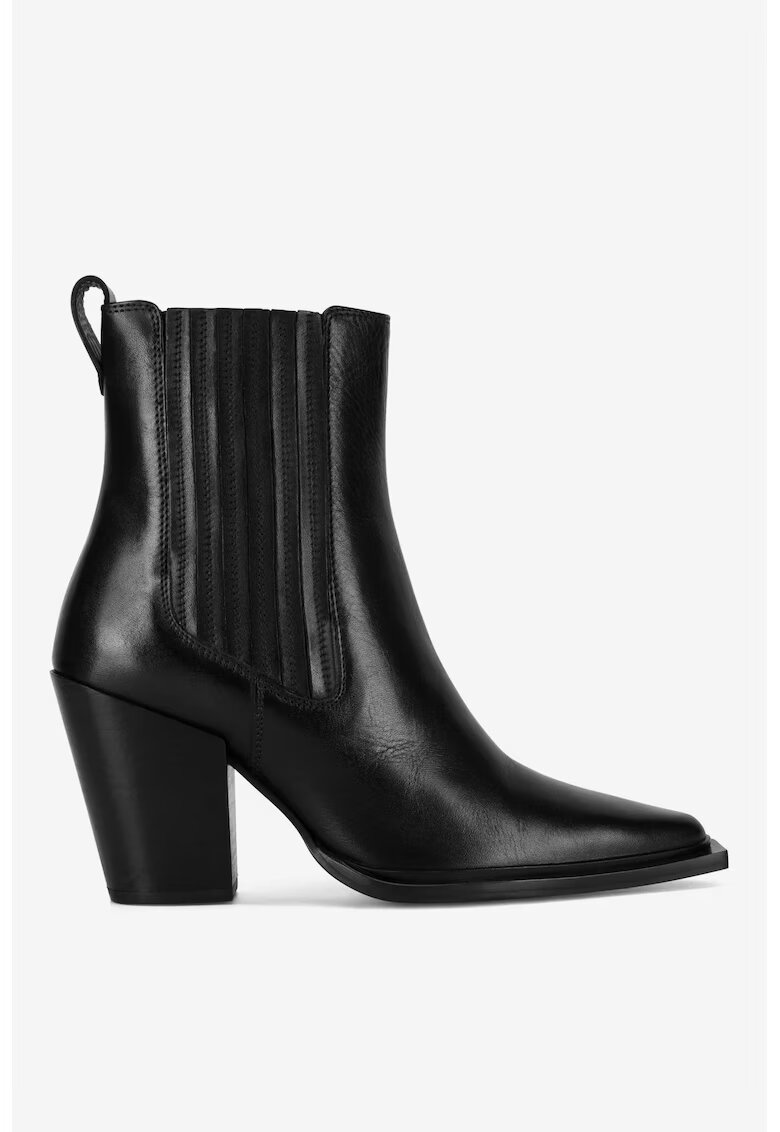 Gino Rossi Ghete dama 5905588827603 - Piele naturala - Negru - Negru