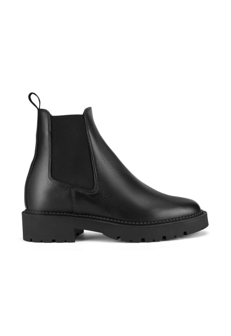 Gino Rossi Ghete dama 5905588856214 - Piele naturala - Negru - Negru