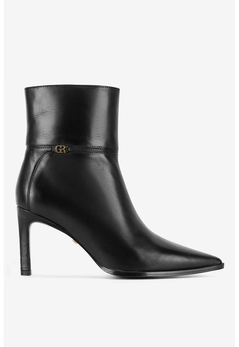 Gino Rossi Ghete dama 5905588900252 - Piele naturala - Negru - Negru