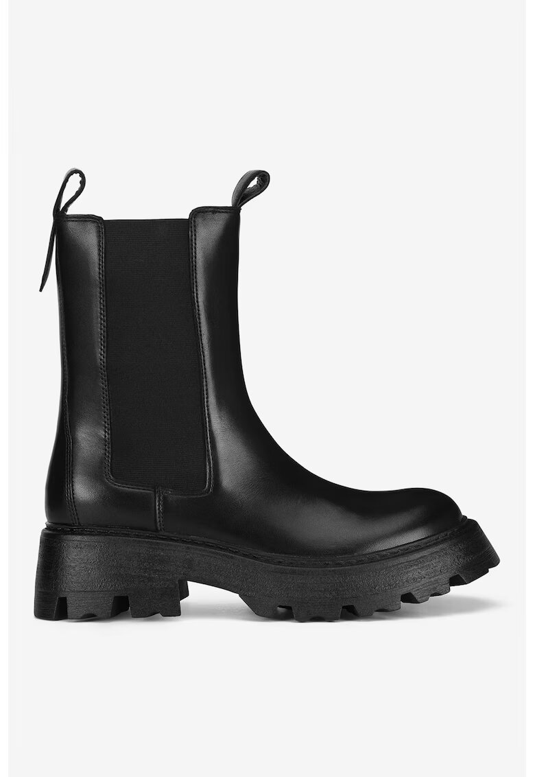 Gino Rossi Ghete dama 5905588904137 - Piele naturala - Negru - Negru