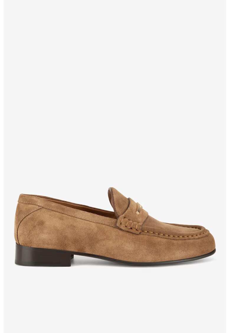 Gino Rossi Mocasini dama 5904862877235 - Piele intoarsa - Bej - Bej