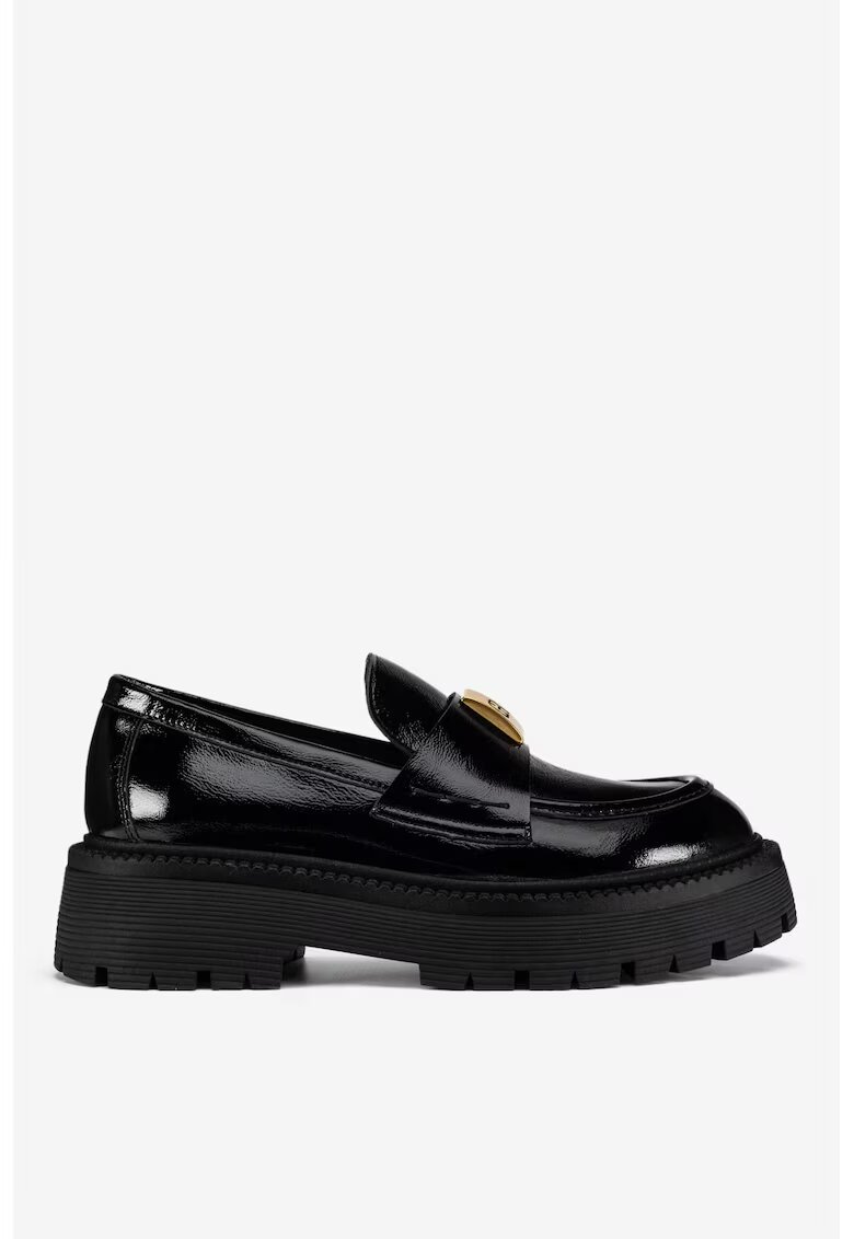 Gino Rossi Mocasini dama 5905588822127 - Piele naturala - Negru - Negru