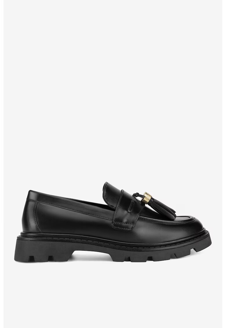 Gino Rossi Mocasini dama 5905588827740 - Piele naturala - Negru - Negru