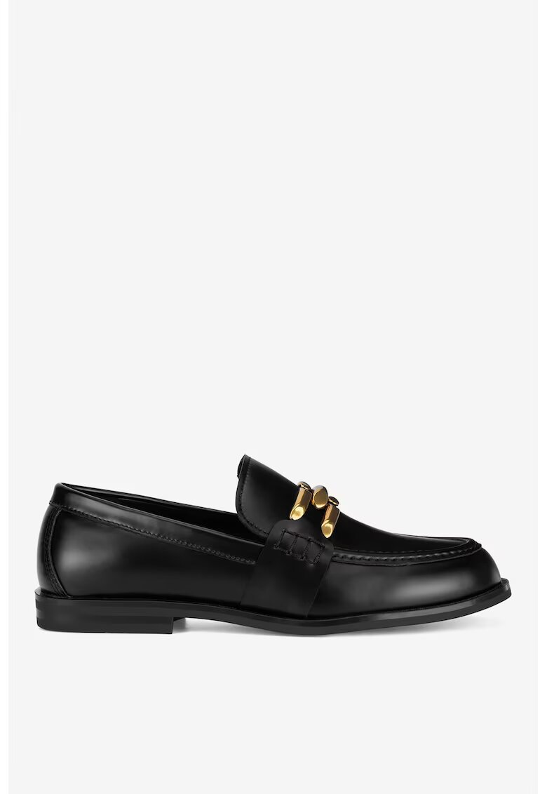 Gino Rossi Mocasini dama 5905588966838 - Piele naturala - Negru - Negru
