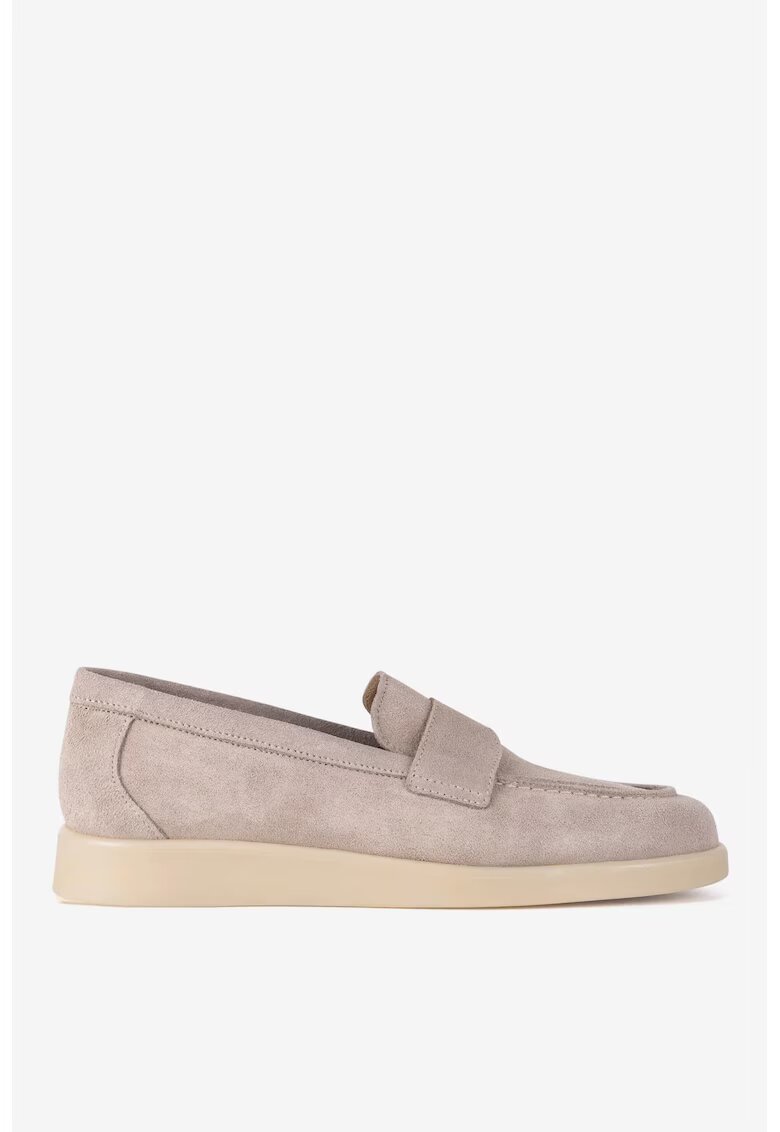 Gino Rossi Mocasini dama 5906751000779 - Piele intoarsa - Bej - Bej
