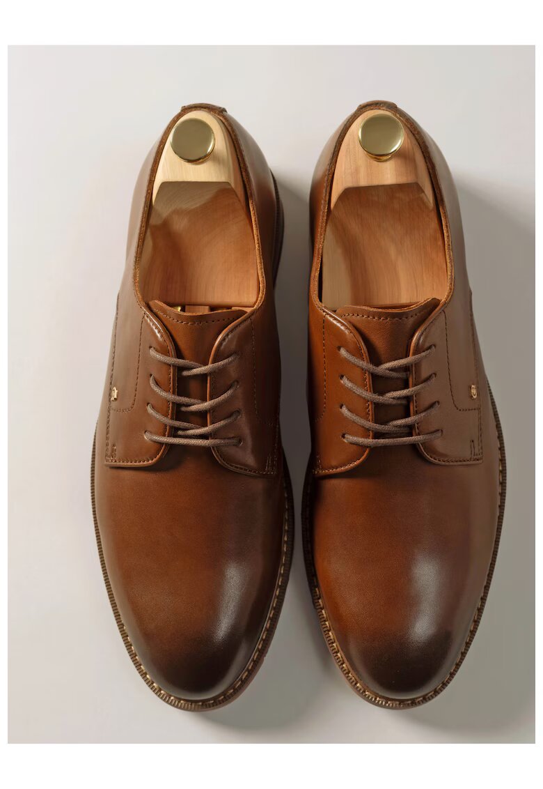 Gino Rossi Pantofi barbati 5904862302546 - Piele naturala - Maro