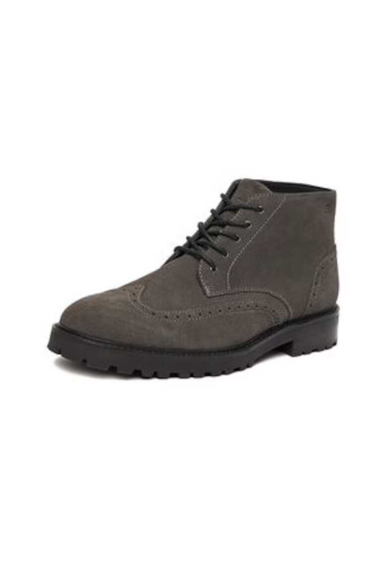 Gino Rossi Pantofi barbati - EO-UBERTO-04 - piele naturala - gri - Gri