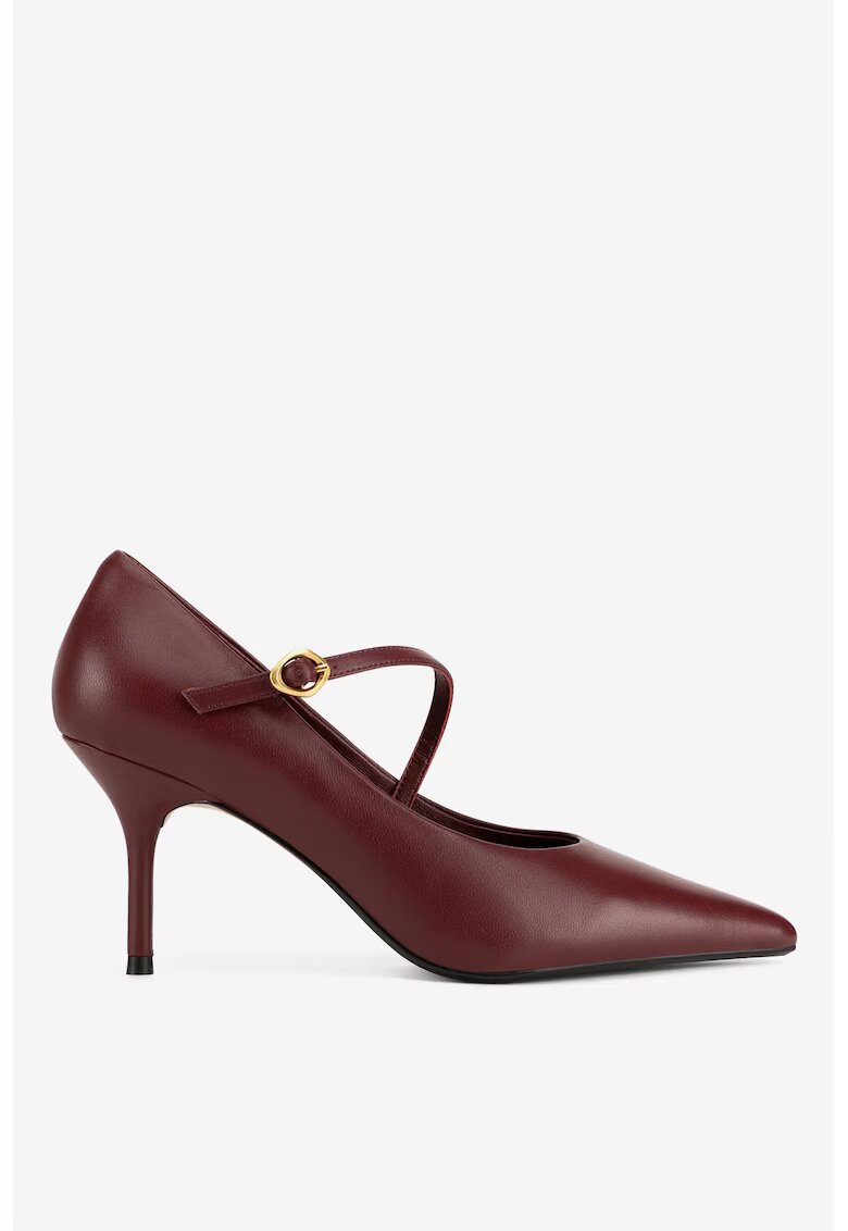 Gino Rossi Pantofi dama 5903419938986 - Piele naturala - Rosu - Rosu