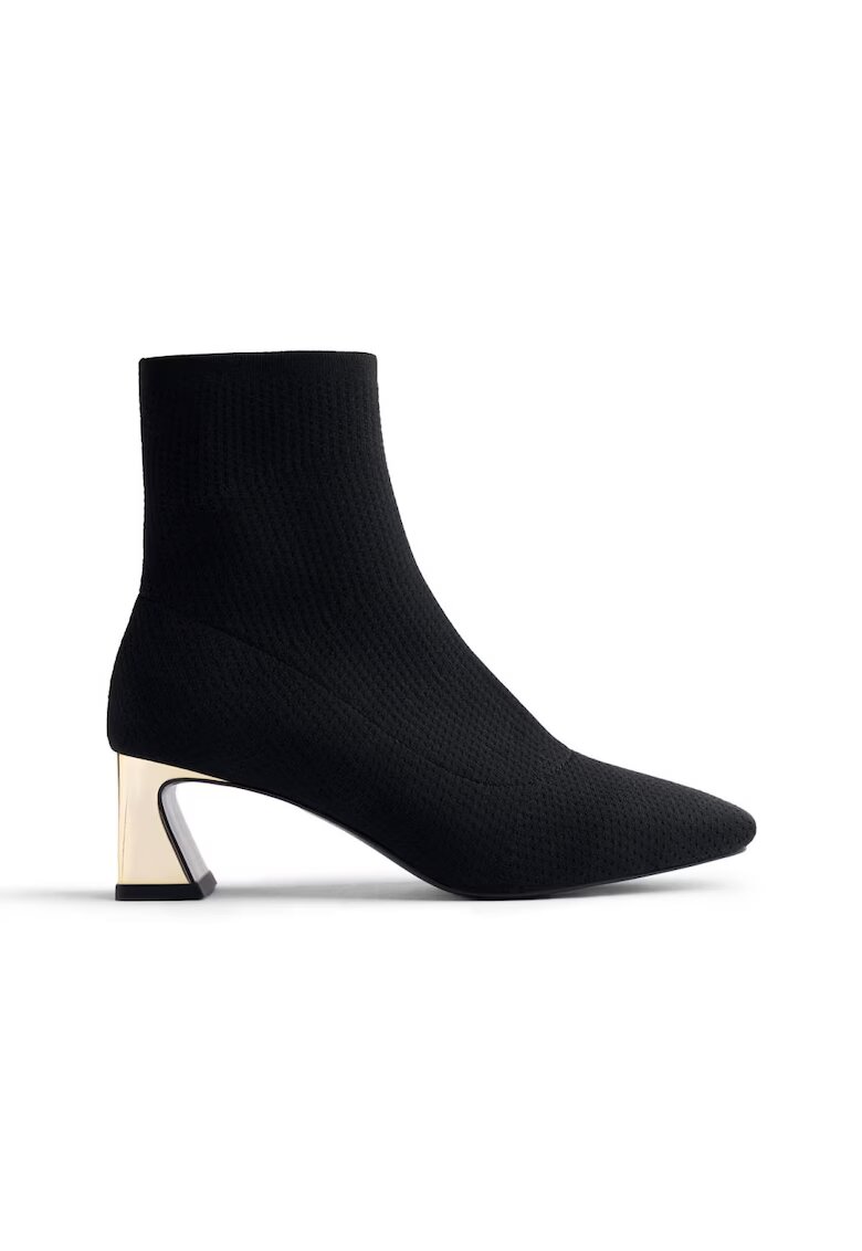 Gioseppo Botine cu model trioctat in partea superioara Kaleva - Negru
