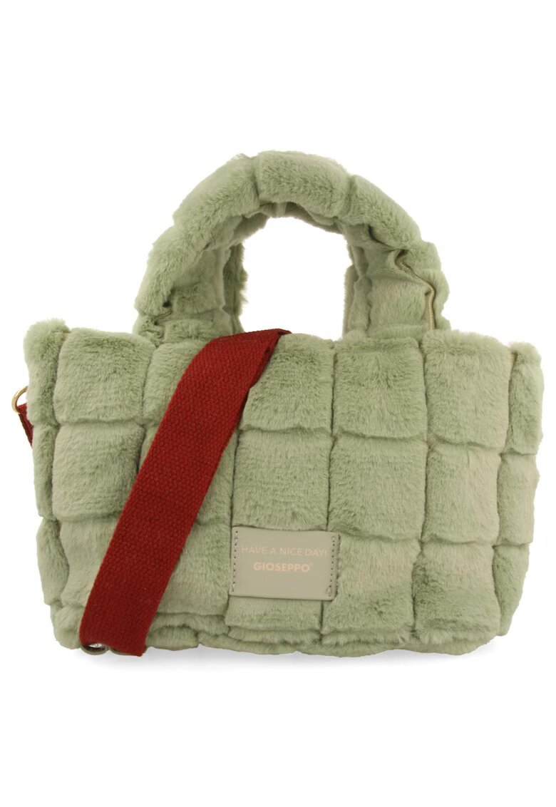 Gioseppo Geanta crossbody pufoasa - Verde
