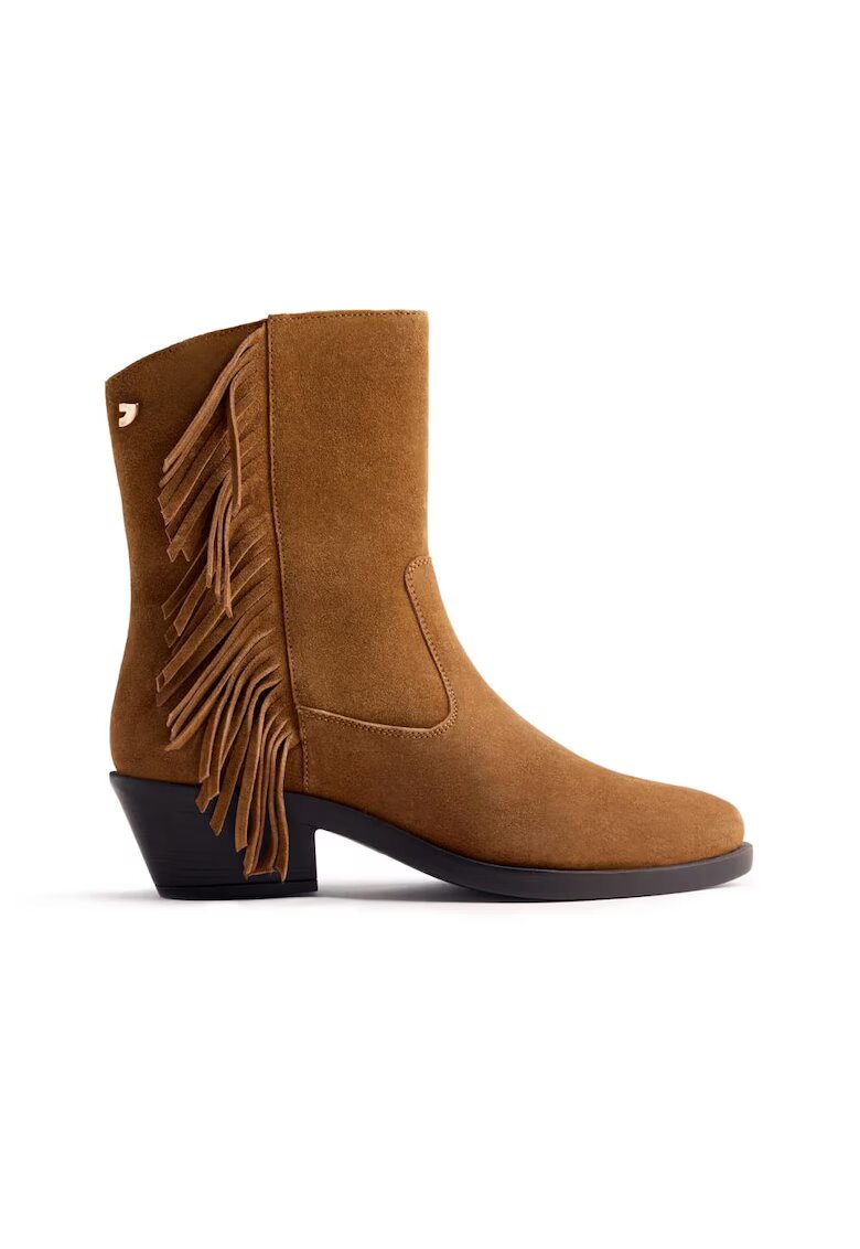 Gioseppo Ghete cowboy de piele intoarsa - Maro