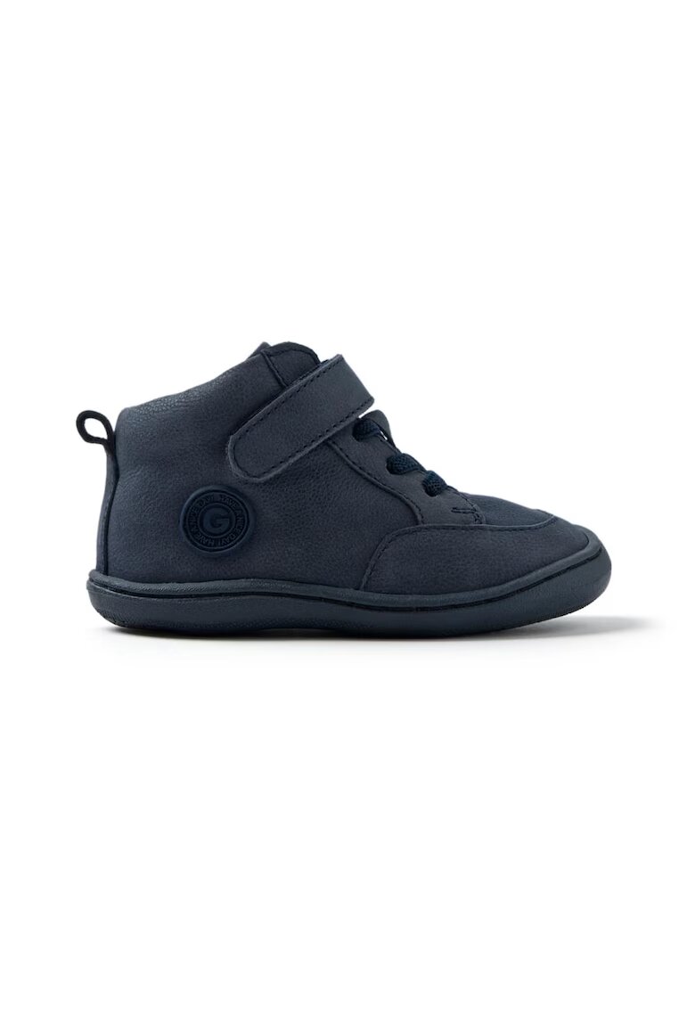 Gioseppo Ghete de piele cu bareta velcro - Bleumarin