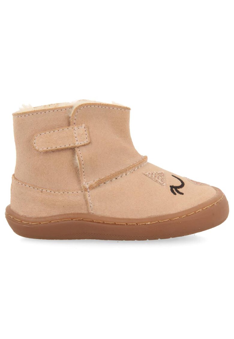 Gioseppo Ghete din piele intoarsa - Roz