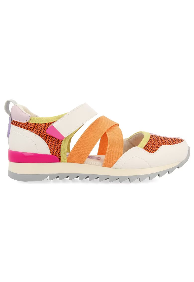Gioseppo Pantofi cu velcro si garnituri de plasa Ensley 28113 - Portocaliu