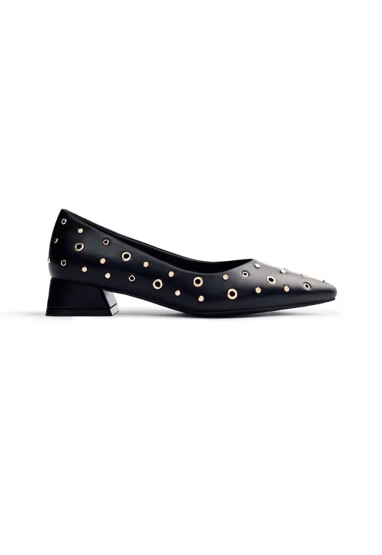 Gioseppo Pantofi de piele ecologica cu toc - Negru