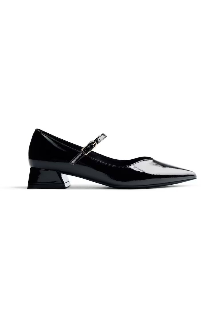Gioseppo Pantofi Mary Jane cu varf ascutit - Negru