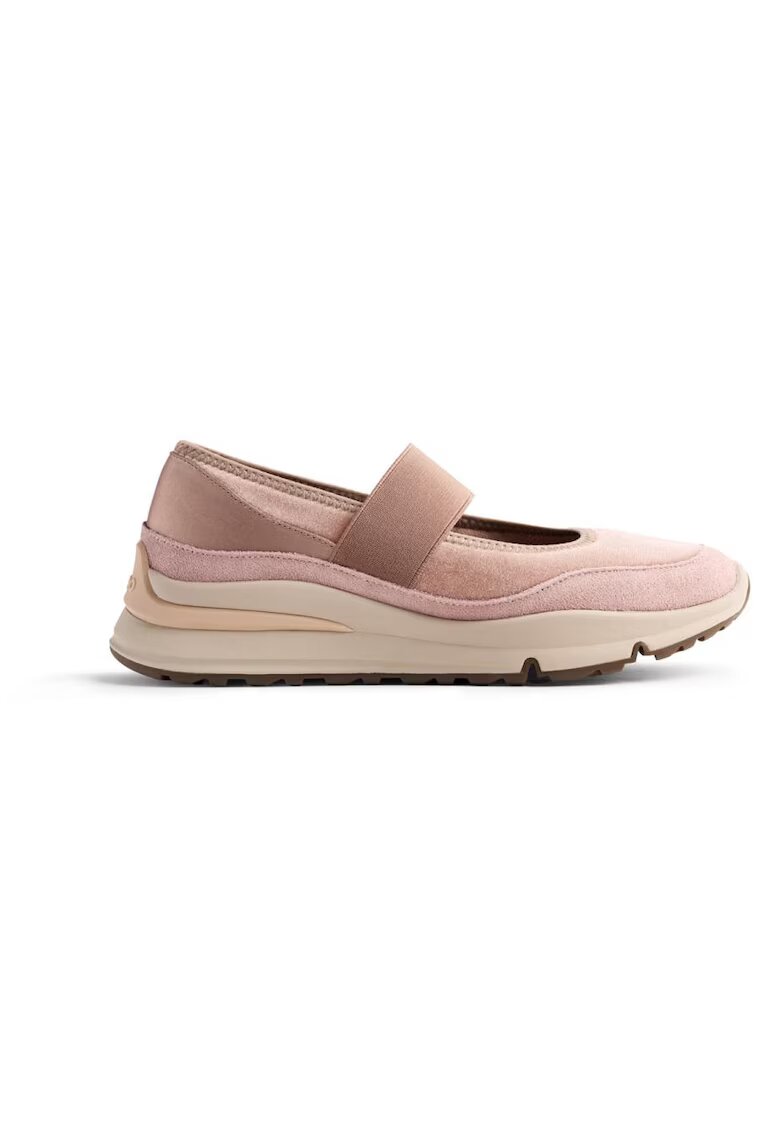 Gioseppo Pantofi sport cu garnituri de piele intoarsa si material sintetic - Bej