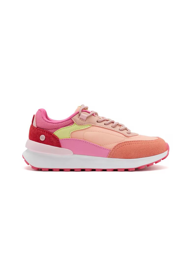 Gioseppo Pantofi sport cu garnituri din piele intoarsa Otisfield - Fucsia