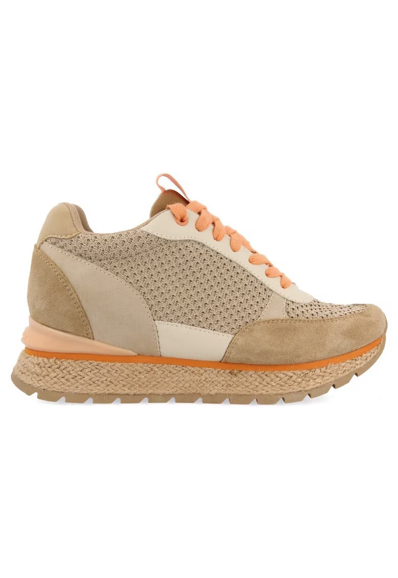 Gioseppo Pantofi sport cu insertii din material textil Kajan - Bej