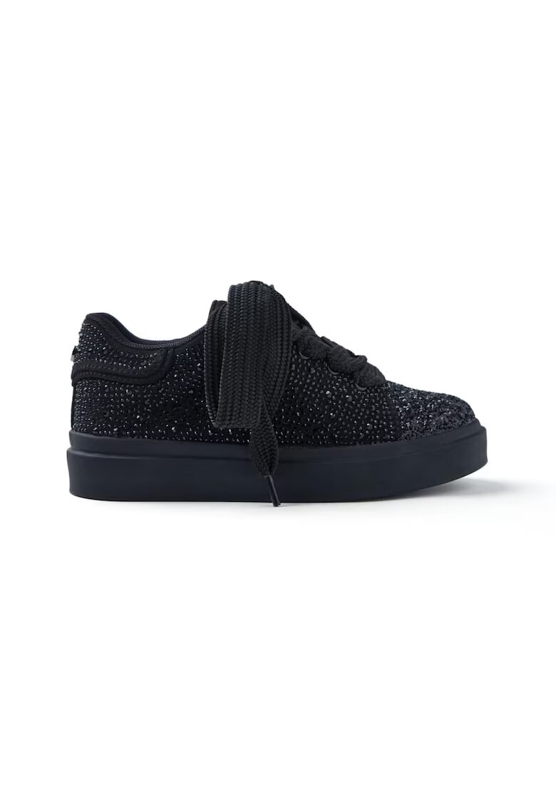 Gioseppo Pantofi sport cu strasuri - Negru