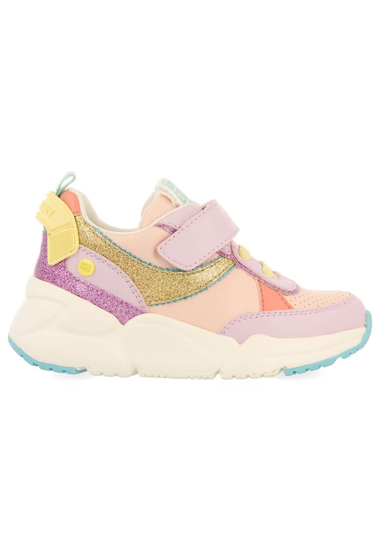 Gioseppo Pantofi sport cu velcro si aspect stralucitor Sautens - Lila