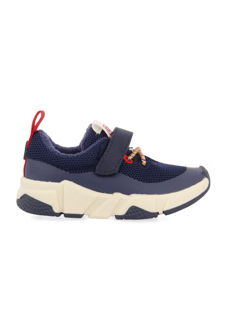 Gioseppo Pantofi sport cu velcro si insertii de plasa Yulee - Bleumarin