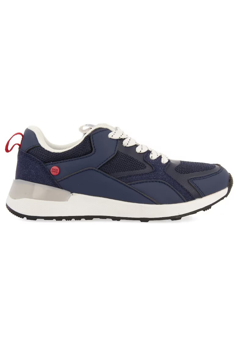 Gioseppo Pantofi sport de piele ecologica cu garnituri de plasa - Bleumarin