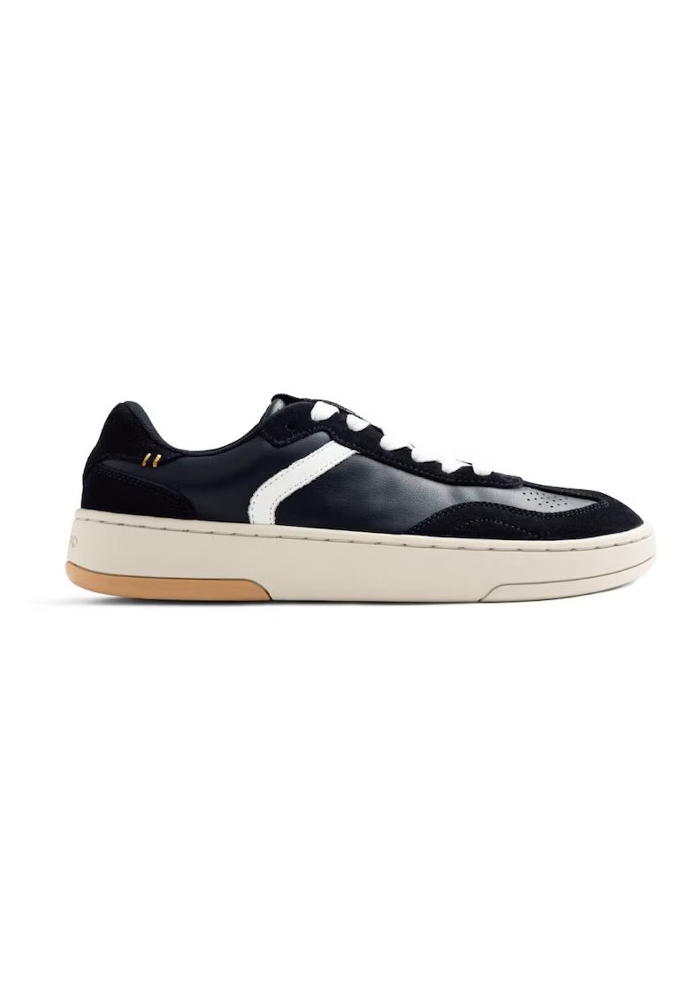 Gioseppo Pantofi sport low-cut unisex de piele - Negru