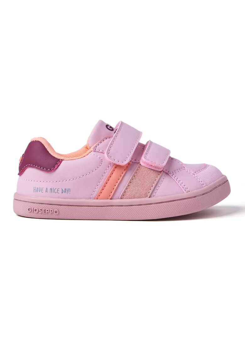 Gioseppo Pantofi sport piele ecologica cu velcro Edet - Coral - Coral