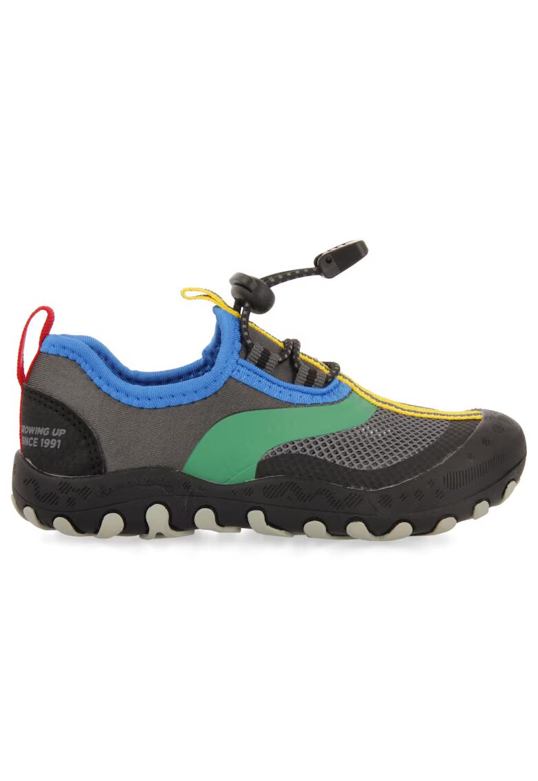 Gioseppo Pantofi sport slip-on cu garnituri sintetice Sapezel 27575 - Verde/Albastru/Gri inchis