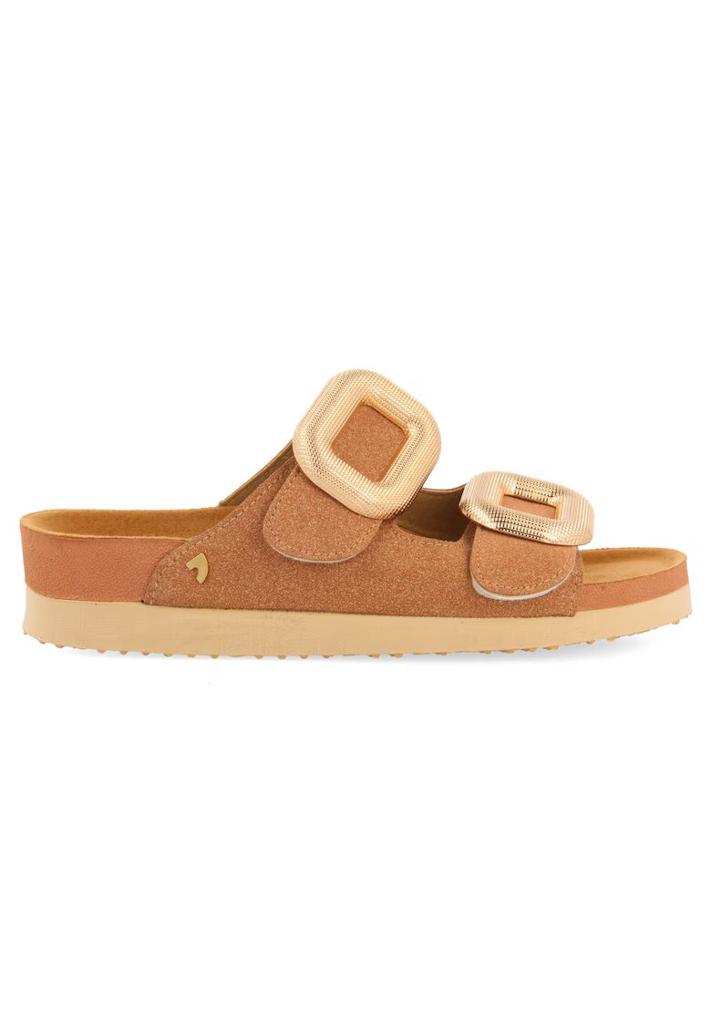 Gioseppo Papuci cu bareta velcro - Caramel