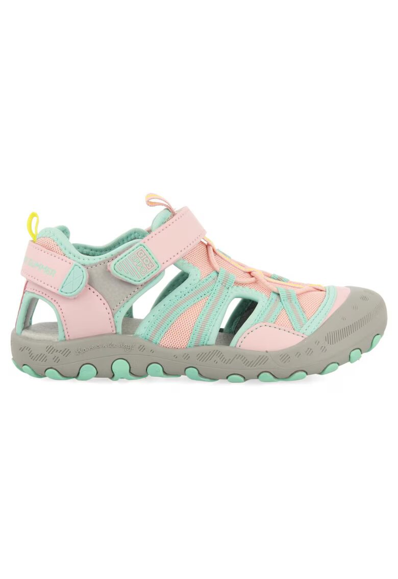 Gioseppo Sandale cu aspect contrastant CHARTEVES 27701 - Roz pal/Verde menta