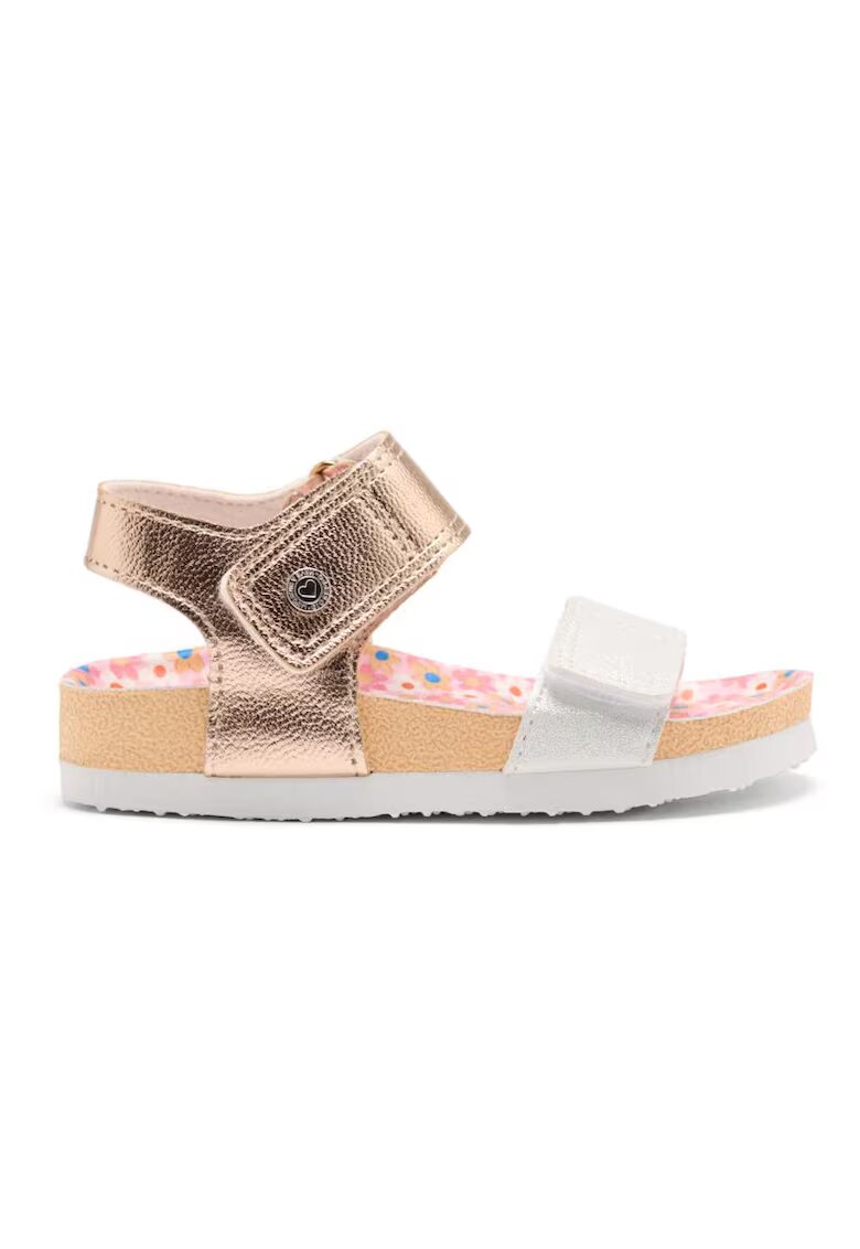 Gioseppo Sandale cu inchidere velcro Haynes - Auriu