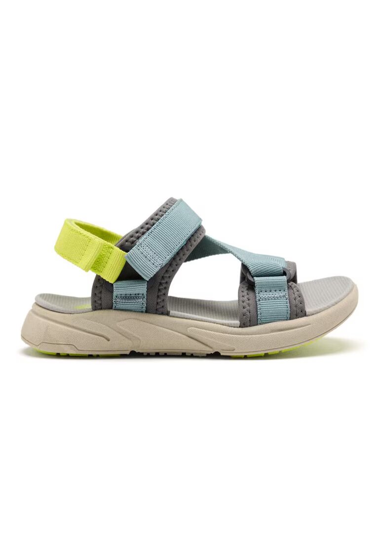 Gioseppo Sandale cu talpa plata si inchidere velcro - Bleumarin