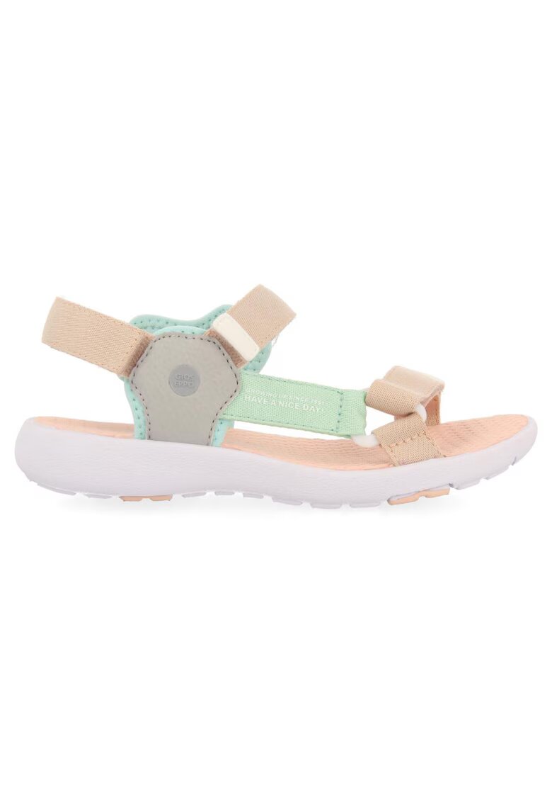 Gioseppo Sandale cu velcro Birigui 27593 - Piersica/Verde menta