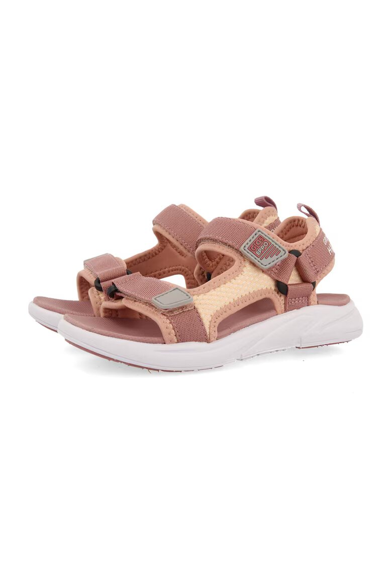 Gioseppo Sandale cu velcro Kastela - Roz prafuit