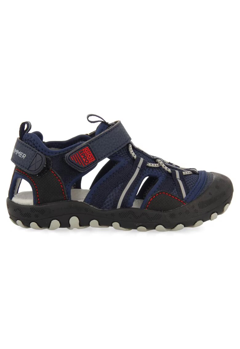 Gioseppo Sandale cu velcro si decupaje Emance 27585 - Bleumarin