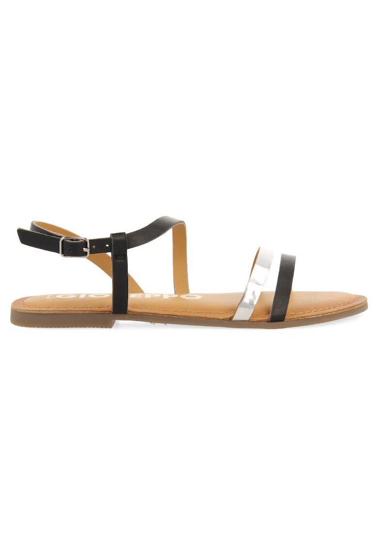 Gioseppo Sandale de piele Bargeme - Negru