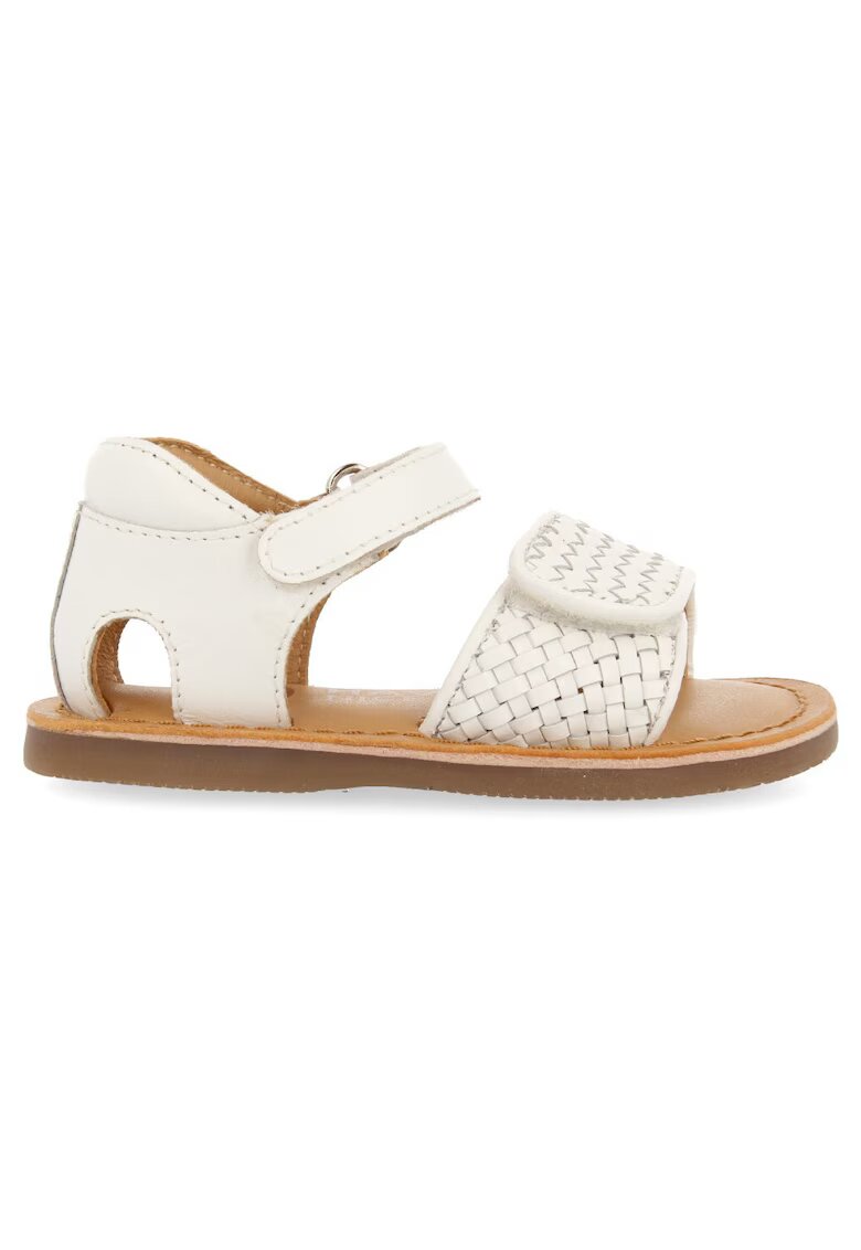 Gioseppo Sandale de piele cu velcro ATHENA 28301 - Alb