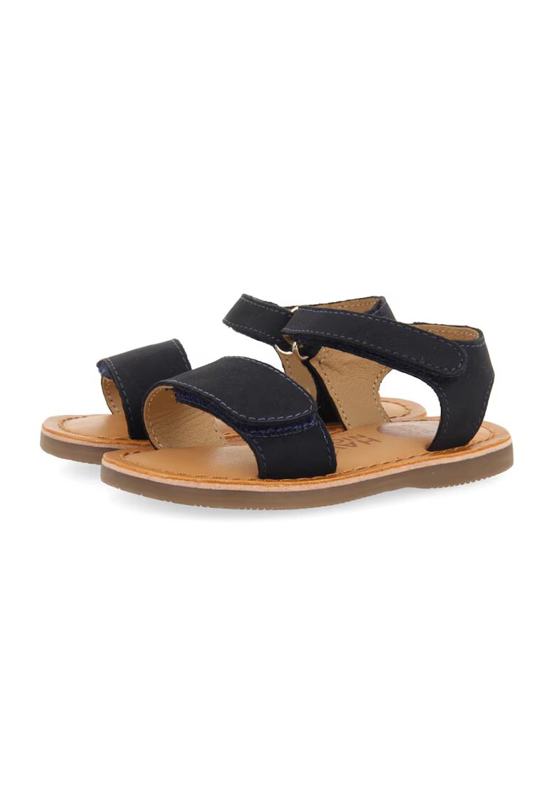 Gioseppo Sandale de piele cu velcro Palmetto - Bleumarin