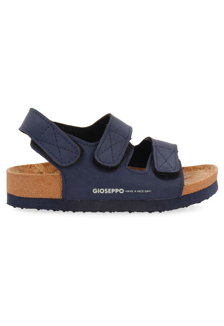 Gioseppo Sandale de piele ecologica cu velcro - Bleumarin