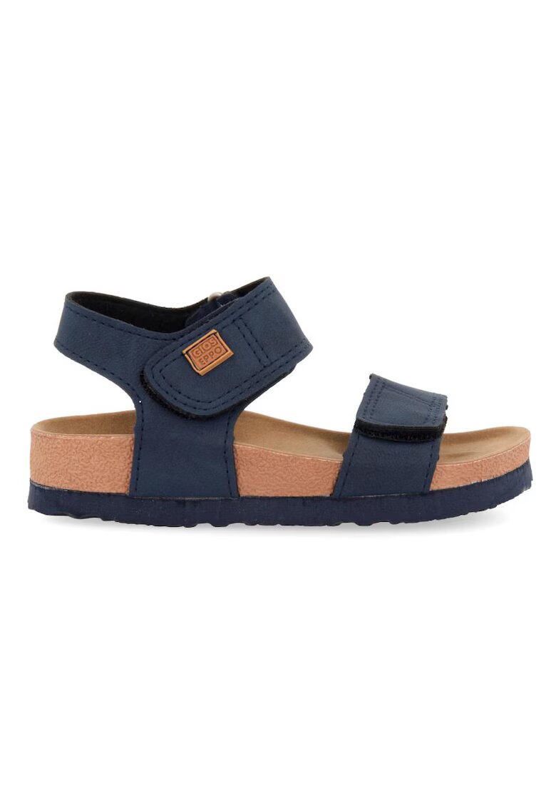 Gioseppo Sandale de piele ecologica cu velcro Tredegar - Bleumarin