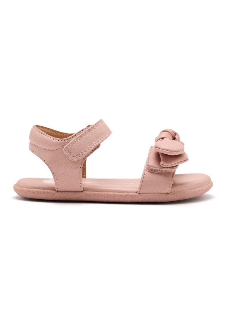 Gioseppo Sandale din piele cu funda frontala - Roz