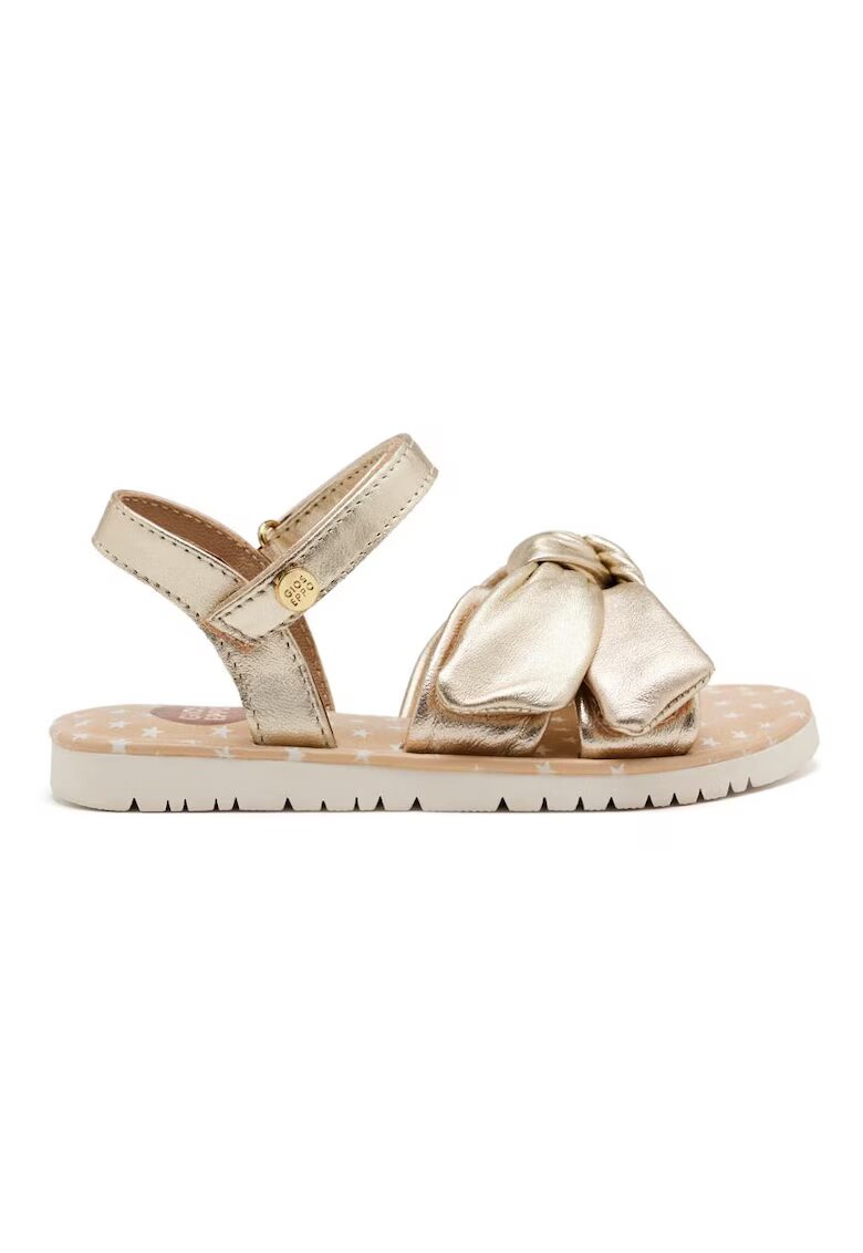 Gioseppo Sandale din piele cu inchidere velcro Wareham - Auriu