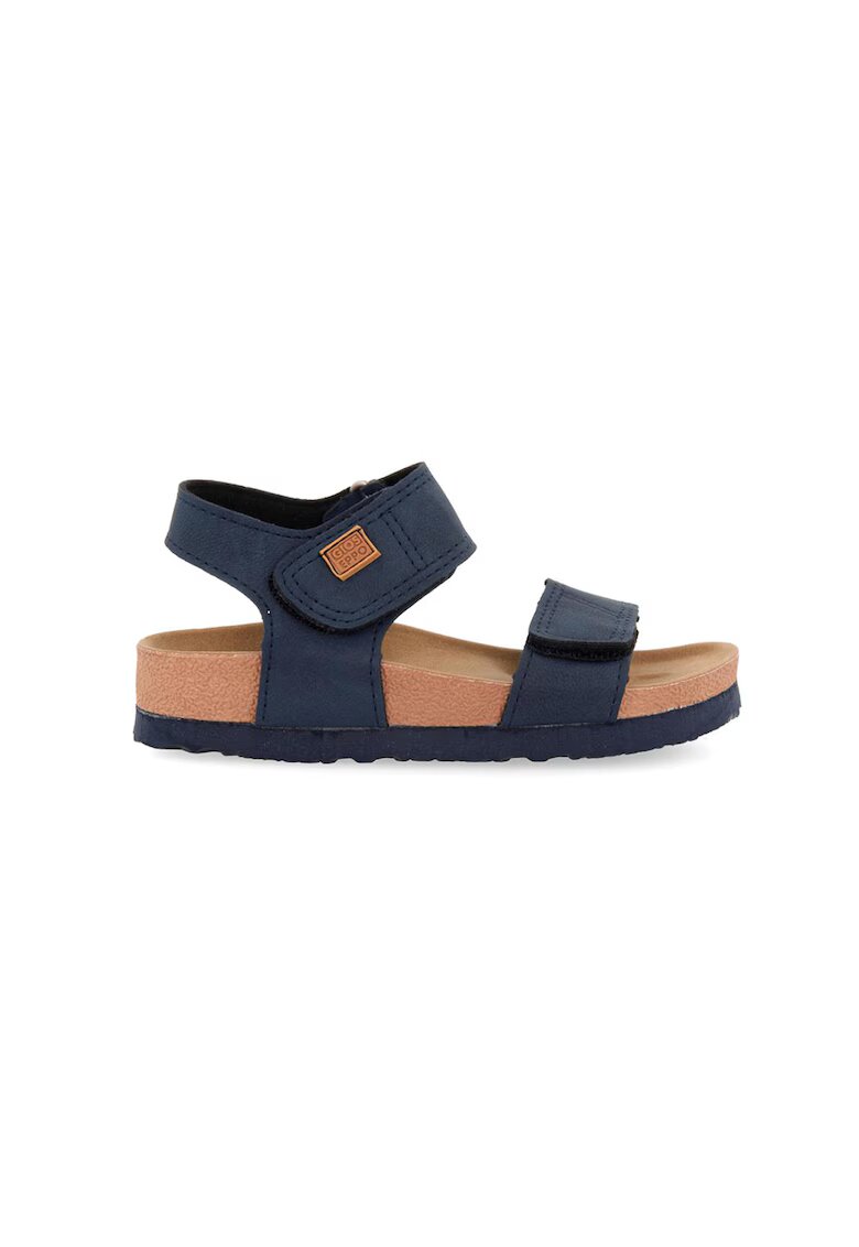 Gioseppo Sandale din piele ecologica cu inchidere velcro Tradegar - Bleumarin
