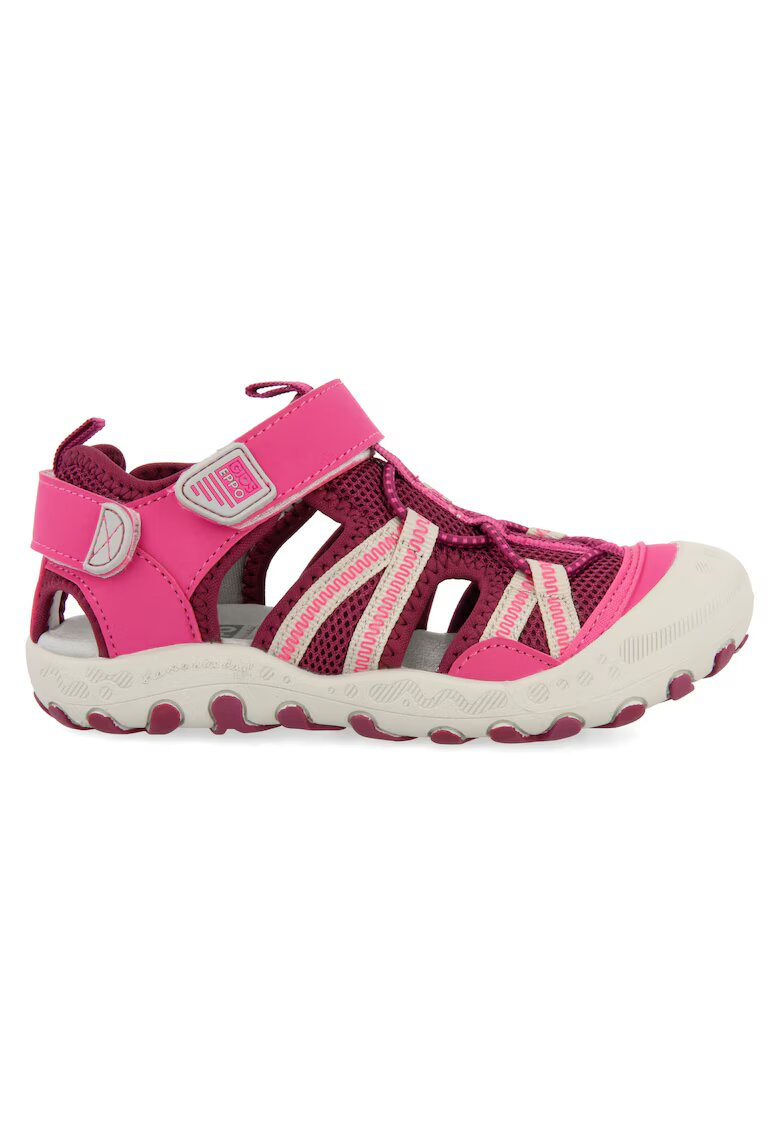 Gioseppo Sandale fisherman cu velcro Deinze - Roz aprins