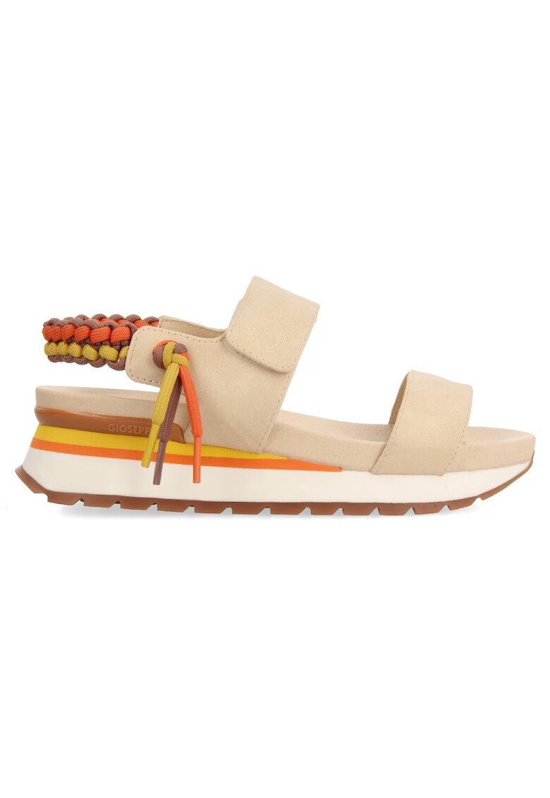 Gioseppo Sandale slingback uni - Galben/Portocaliu/Bej