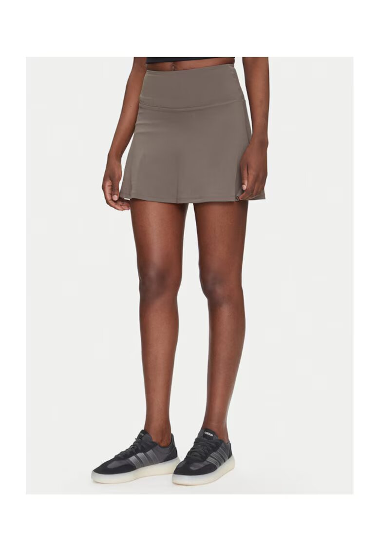 Girlfriend Collective Fusta pantalon dama poliester/elastan - bej