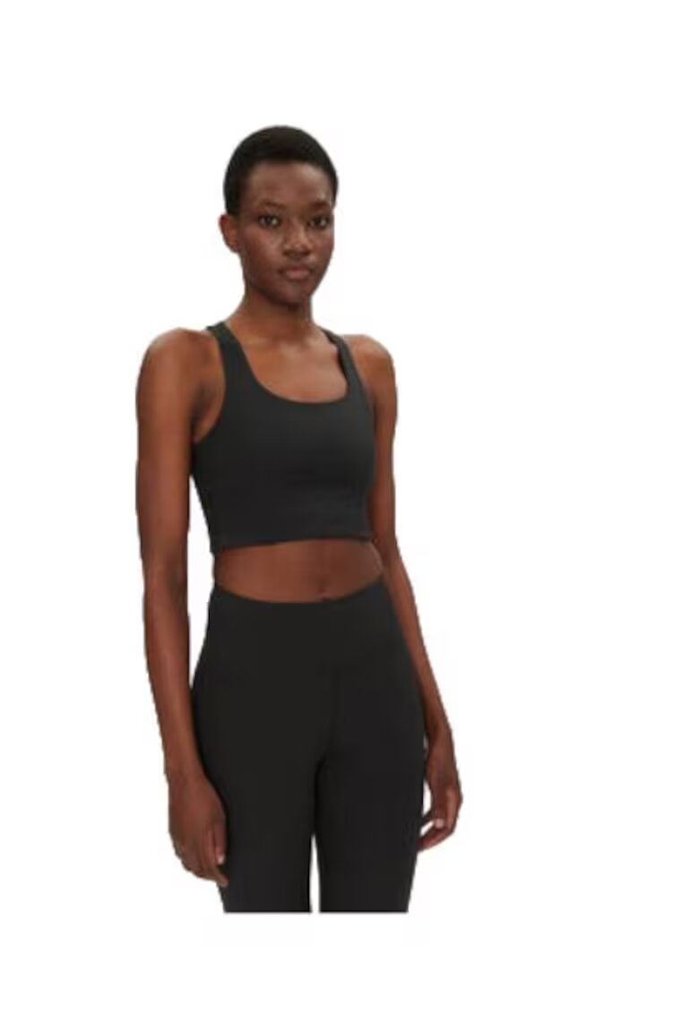 Girlfriend Collective Maiou dama - poliester reciclat/elastan - negru